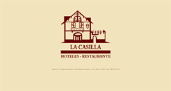 Desktop Screenshot of hotellacasilla.com